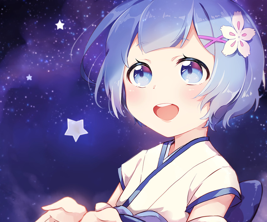 rem (re:zero kara hajimeru isekai seikatsu) drawn by leafwow