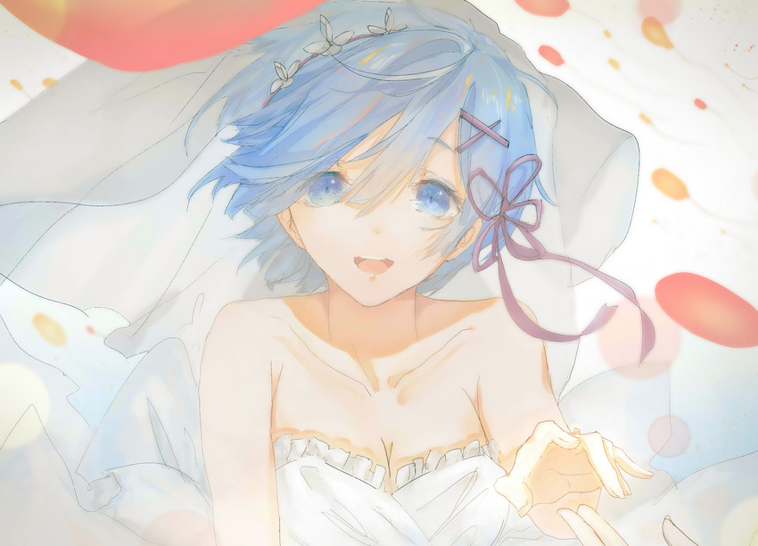 rem (re:zero kara hajimeru isekai seikatsu) drawn by seezisong