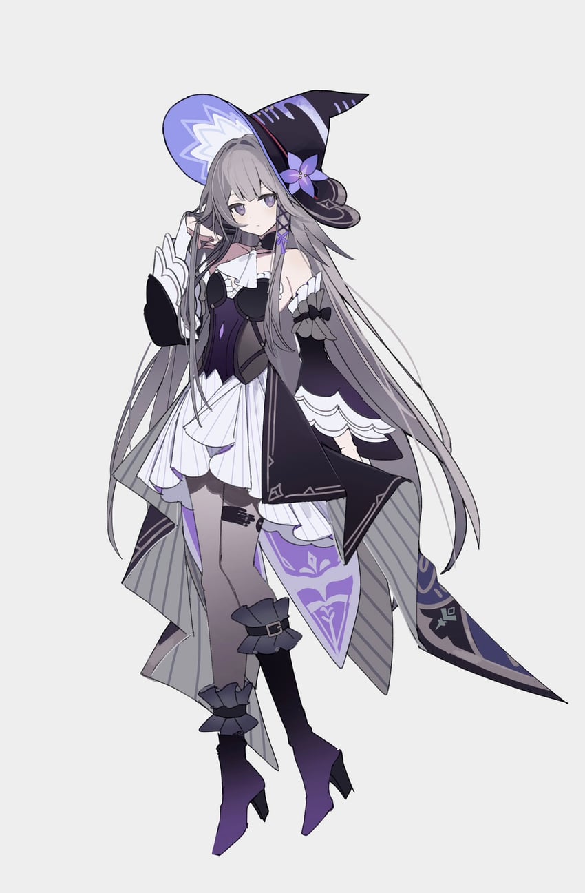 herta and the herta (honkai and 1 more) drawn by merry-san