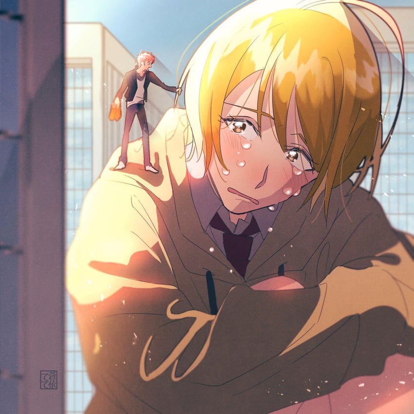 kagayaki homare and harryham harry (precure and 1 more) drawn by aoi_tete