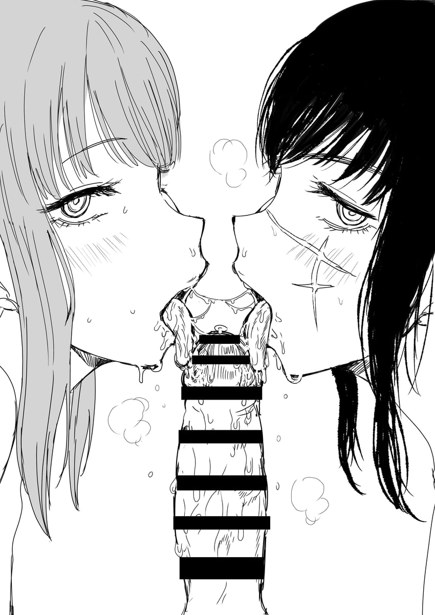 makima and yoru (chainsaw man) drawn by kaiman_garupan
