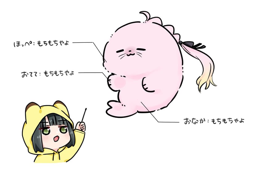 momose ginko and anyoji hime (love live! and 1 more) drawn by shiro_(white_2530)