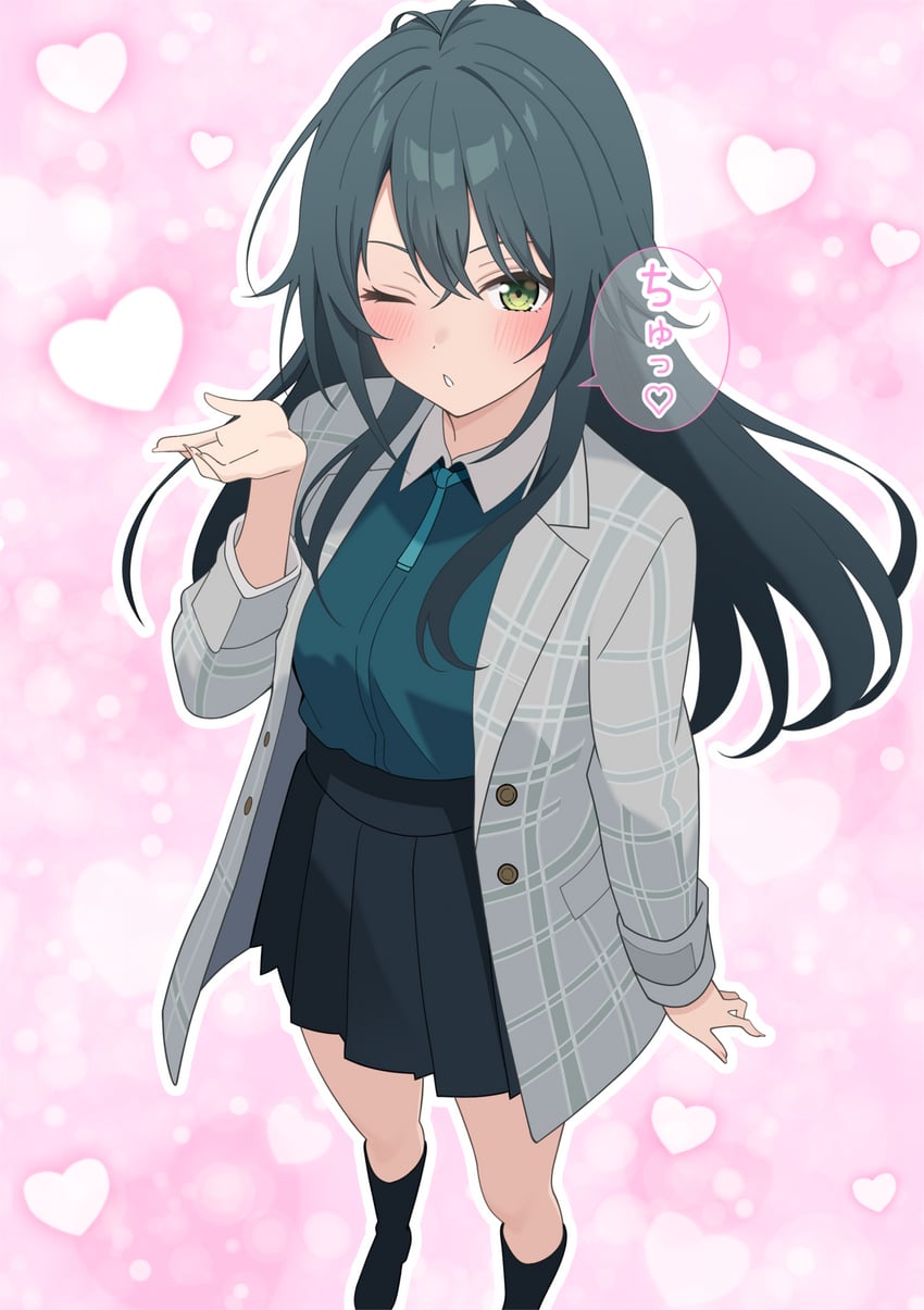 tsukimura temari (idolmaster and 1 more) drawn by daito_(daitooekakiaka)