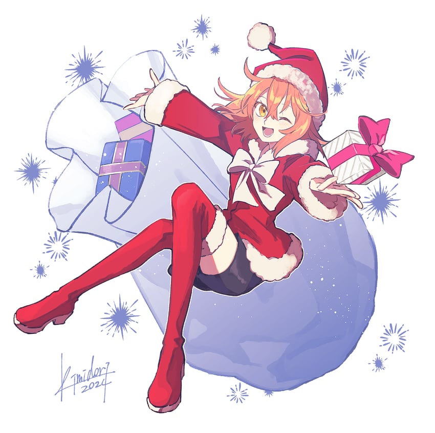 fujimaru ritsuka (fate and 1 more) drawn by kimidorix32