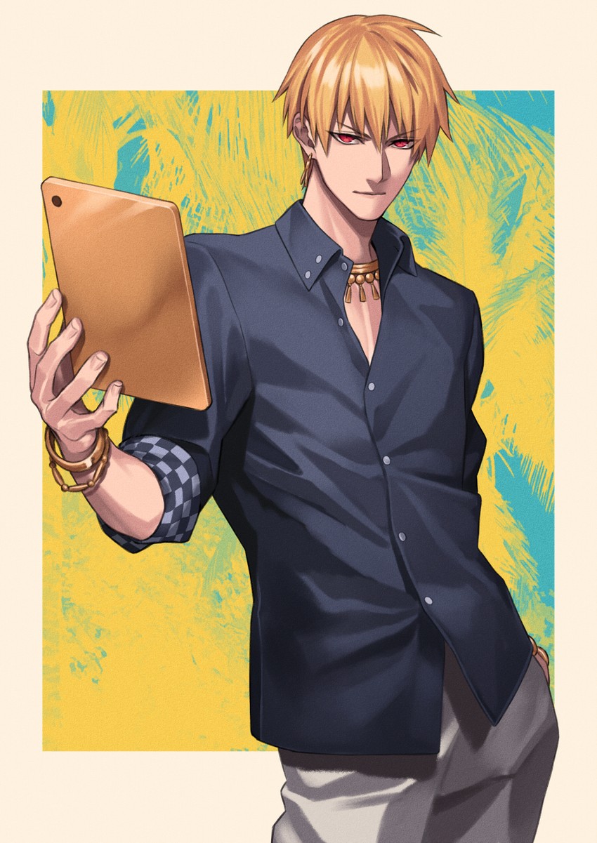 gilgamesh (fate and 1 more) drawn by sora_yoshitake_yuda