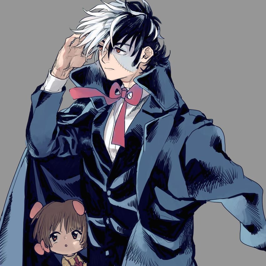 black jack and pinoko (black jack) drawn by mame_moyashi