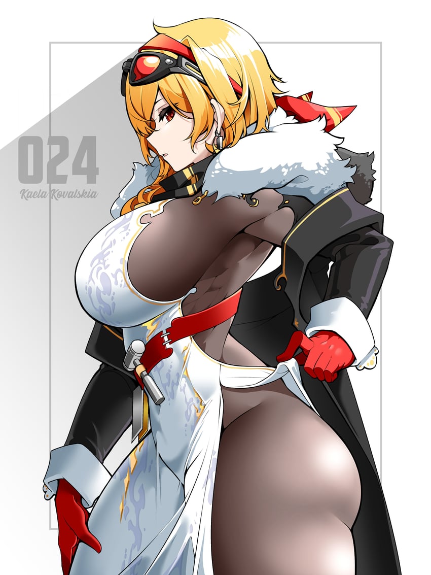 kaela kovalskia (hololive and 1 more) drawn by saltnvalk
