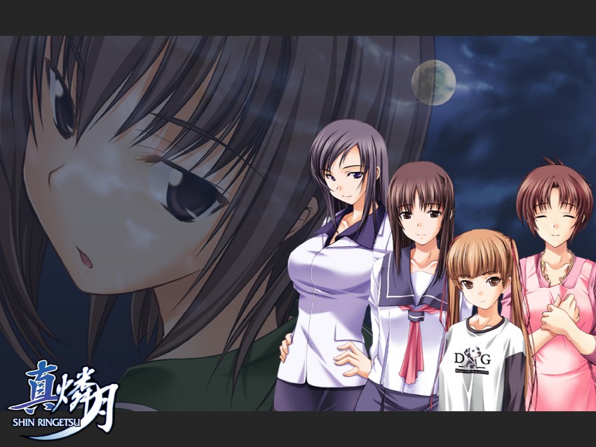 hizuki ayumi, hizuki shino, hizuki mitsuna, hizuki yuiko, and hizuki suzune (ringetsu and 1 more) drawn by kawagishi_keitarou