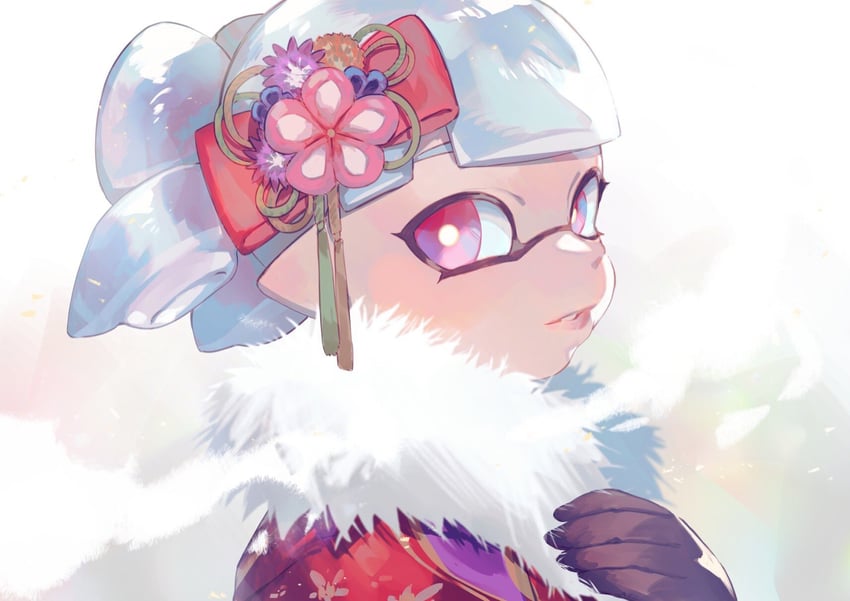 inkling player character and inkling girl (splatoon) drawn by yamagishi_chihiro