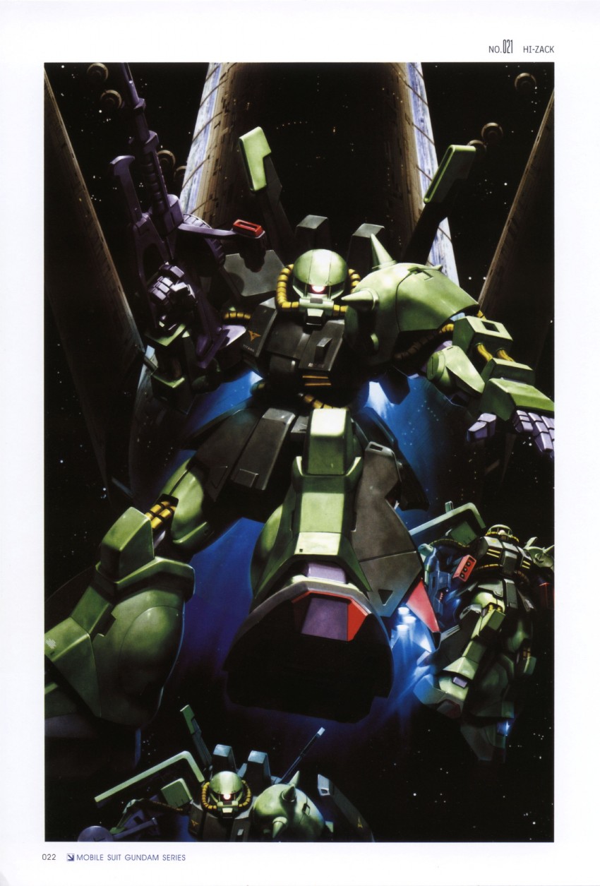 hizack (gundam and 1 more) drawn by morishita_naochika