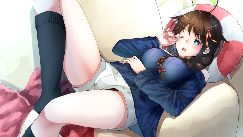 shigure and shigure kai ni (kantai collection) drawn by haggy