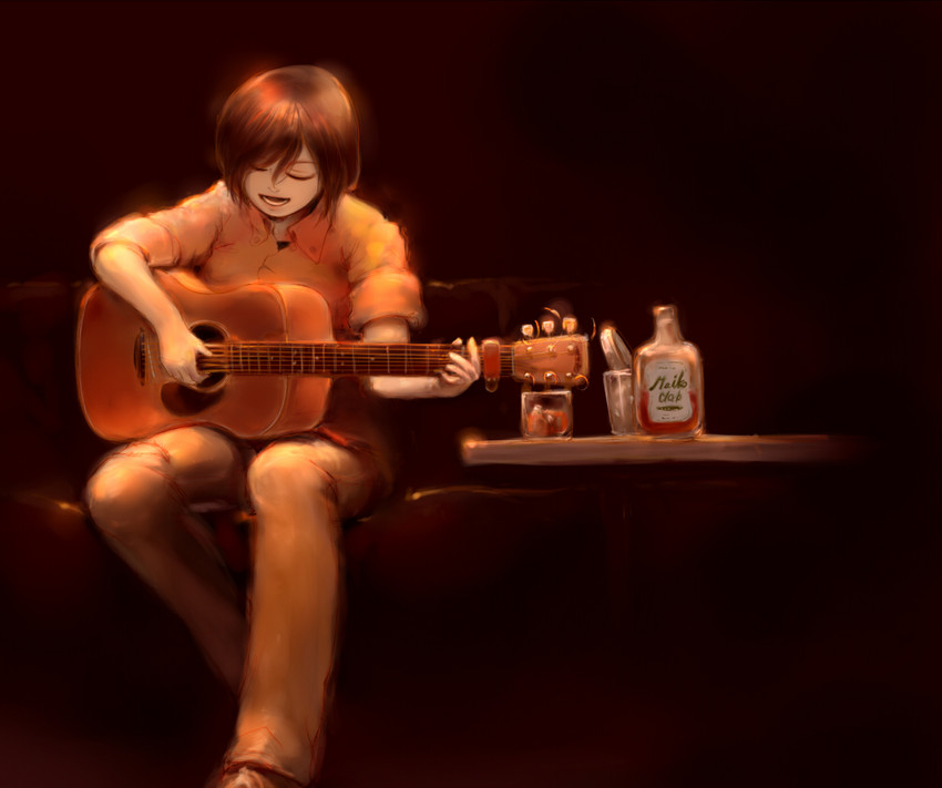 meiko (vocaloid) drawn by konpasu