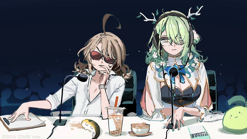 ceres fauna, gigi murin, sapling, and grem (hololive and 1 more) drawn by suaviterra