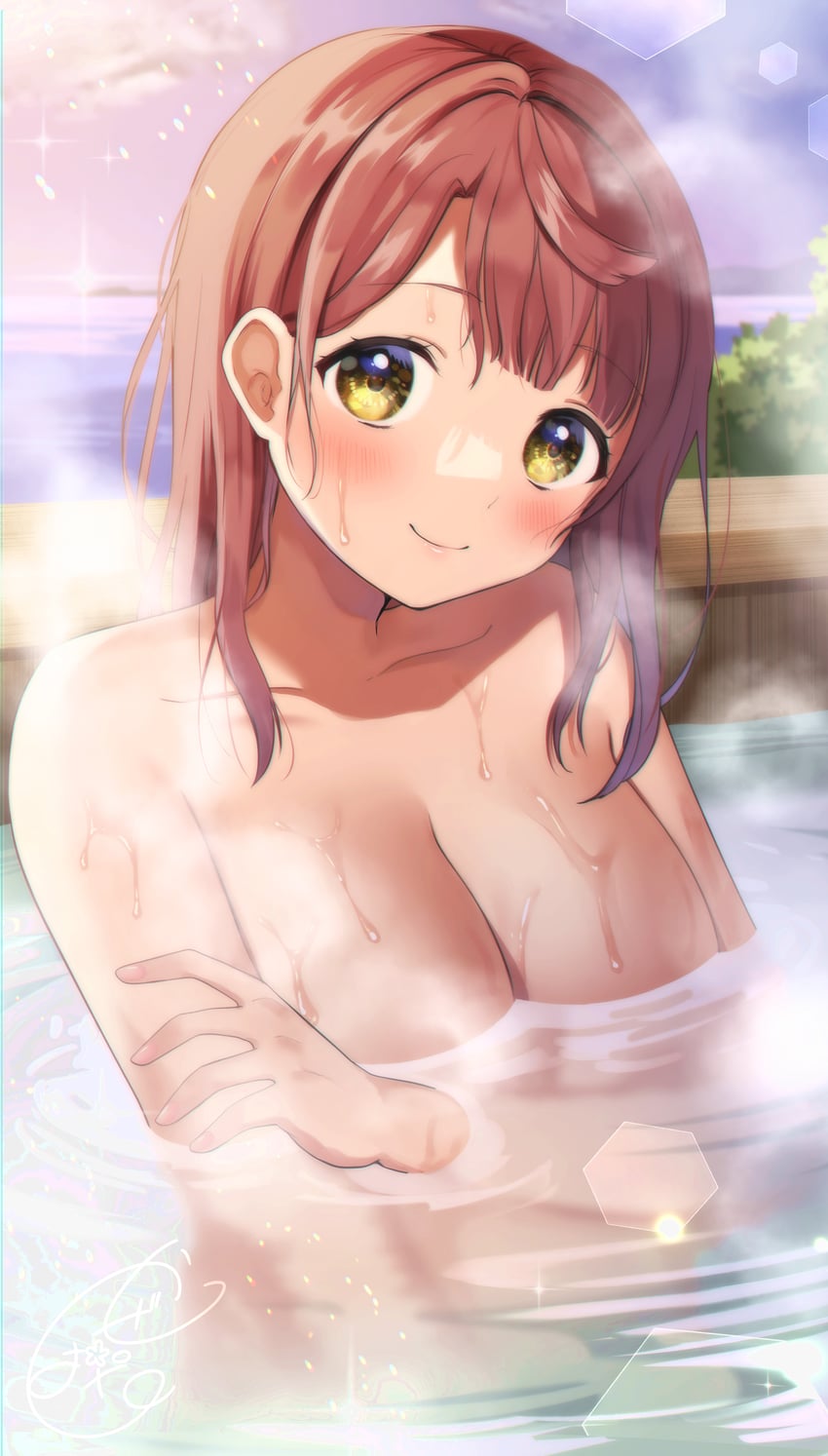 uehara ayumu (love live! and 1 more) drawn by kazepana