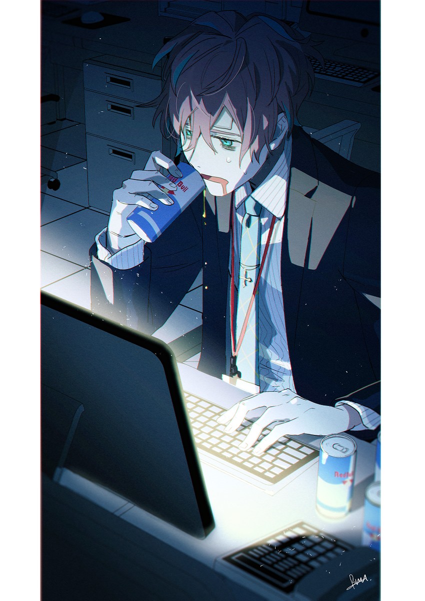 kannonzaka doppo (hypnosis mic and 1 more) drawn by btmr_game