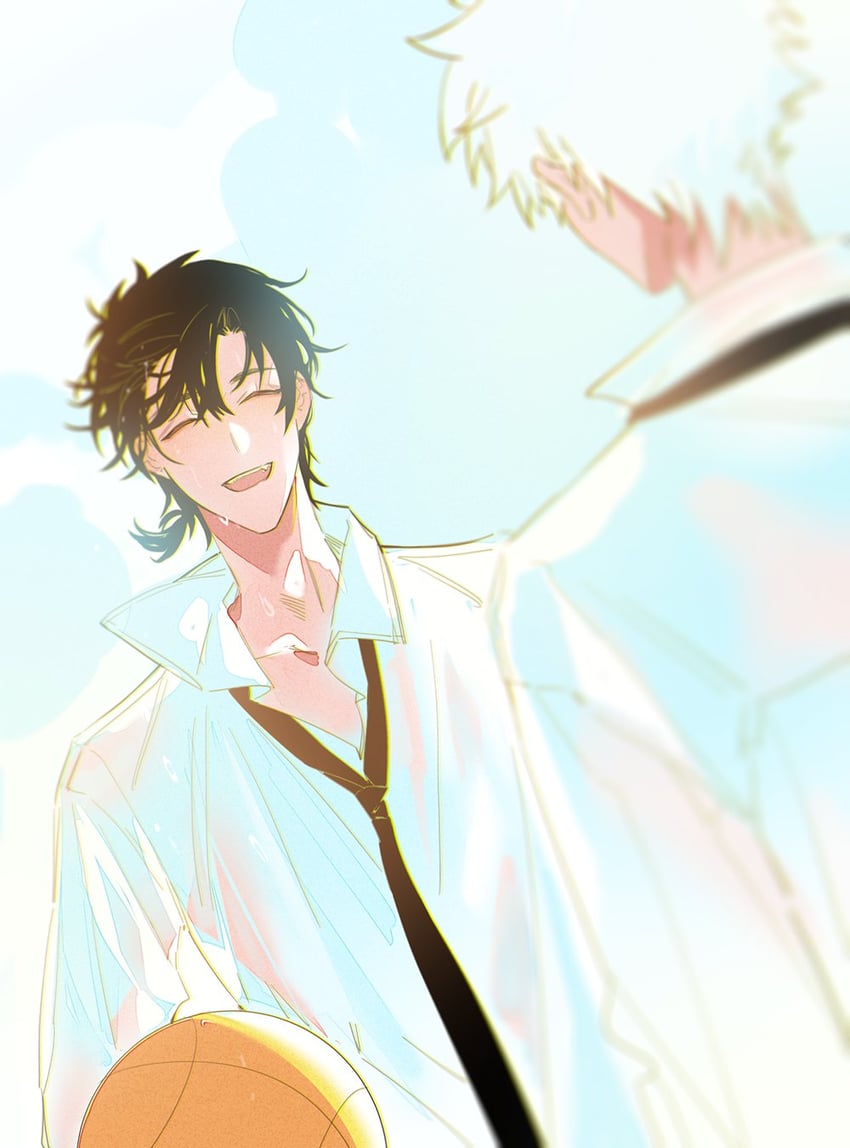 cheng xiaoshi and lu guang (shiguang dailiren) drawn by yinzinmiemie
