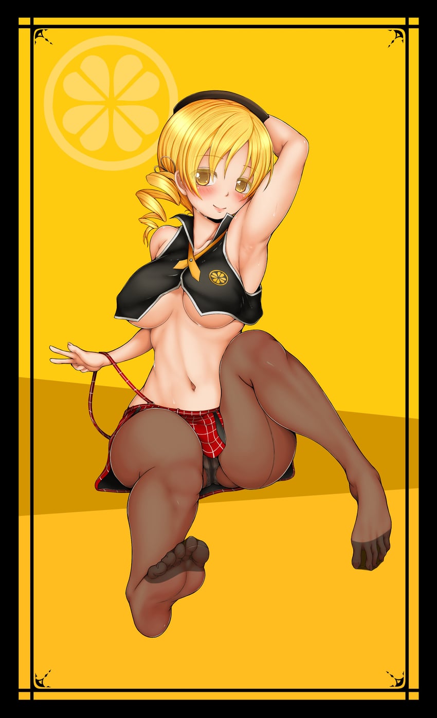 tomoe mami and alisa ilinichina amiella (mahou shoujo madoka magica and 1 more) drawn by cookin
