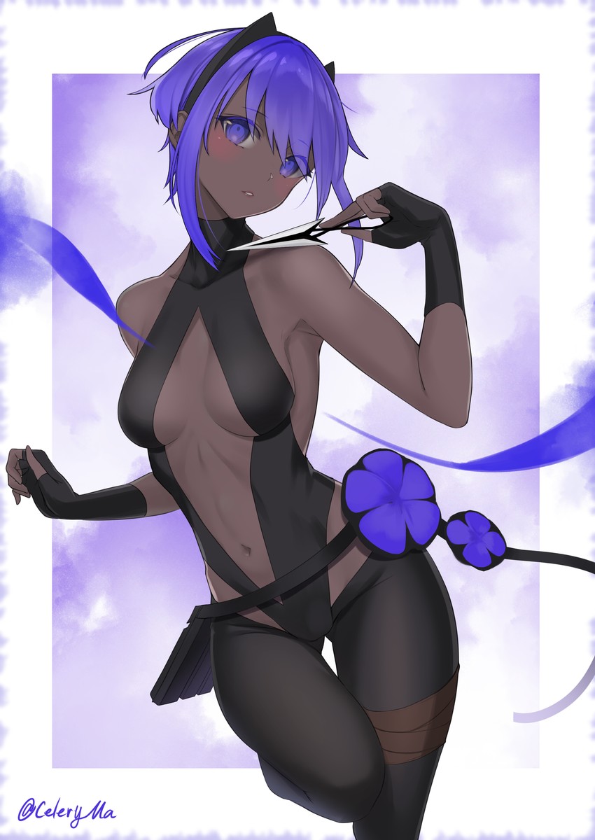 hassan of serenity (fate and 1 more) drawn by nishibi_mitsuba