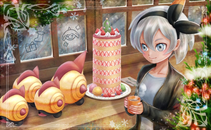 bea, hitmontop, and falinks (pokemon and 1 more) drawn by sora_mameno