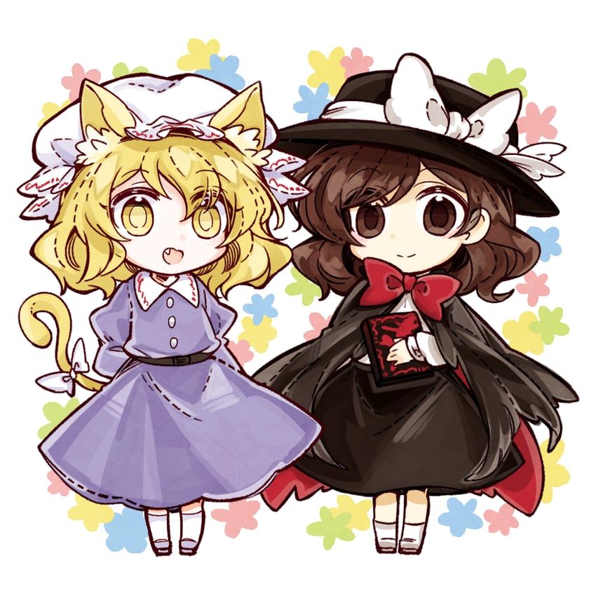 usami renko and maribel hearn (touhou and 1 more) drawn by tama_(hiroshige_36)