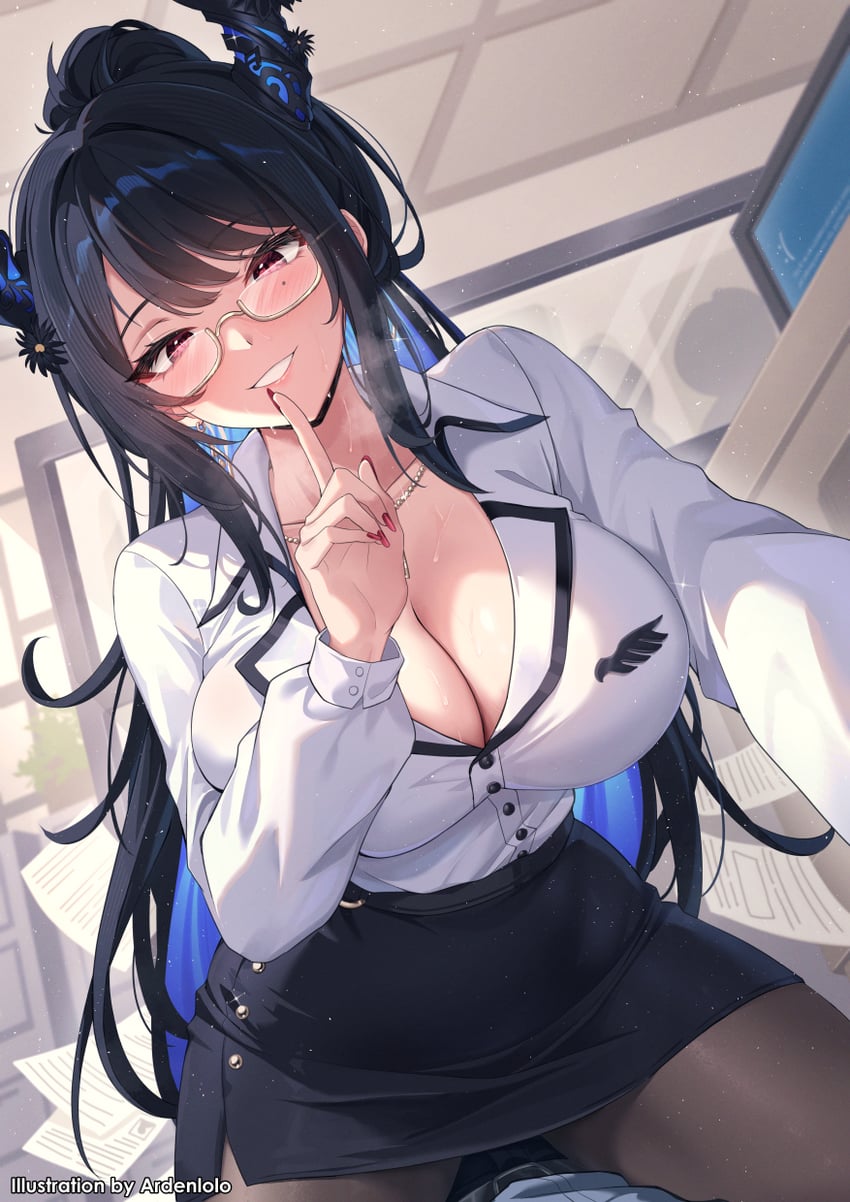 nerissa ravencroft (hololive and 1 more) drawn by ardenlolo