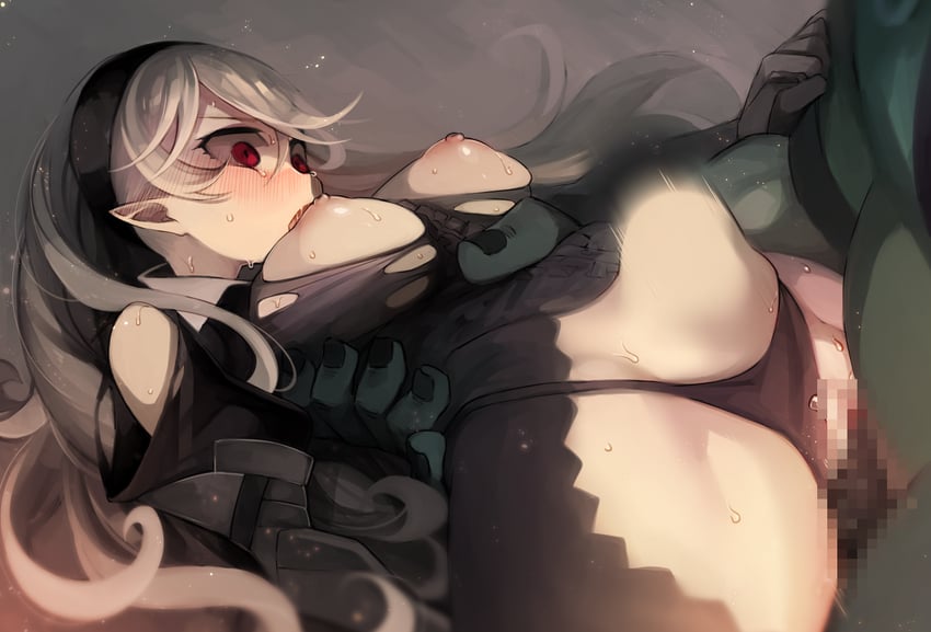 female corrin and faceless (fire emblem and 1 more) drawn by negiwo