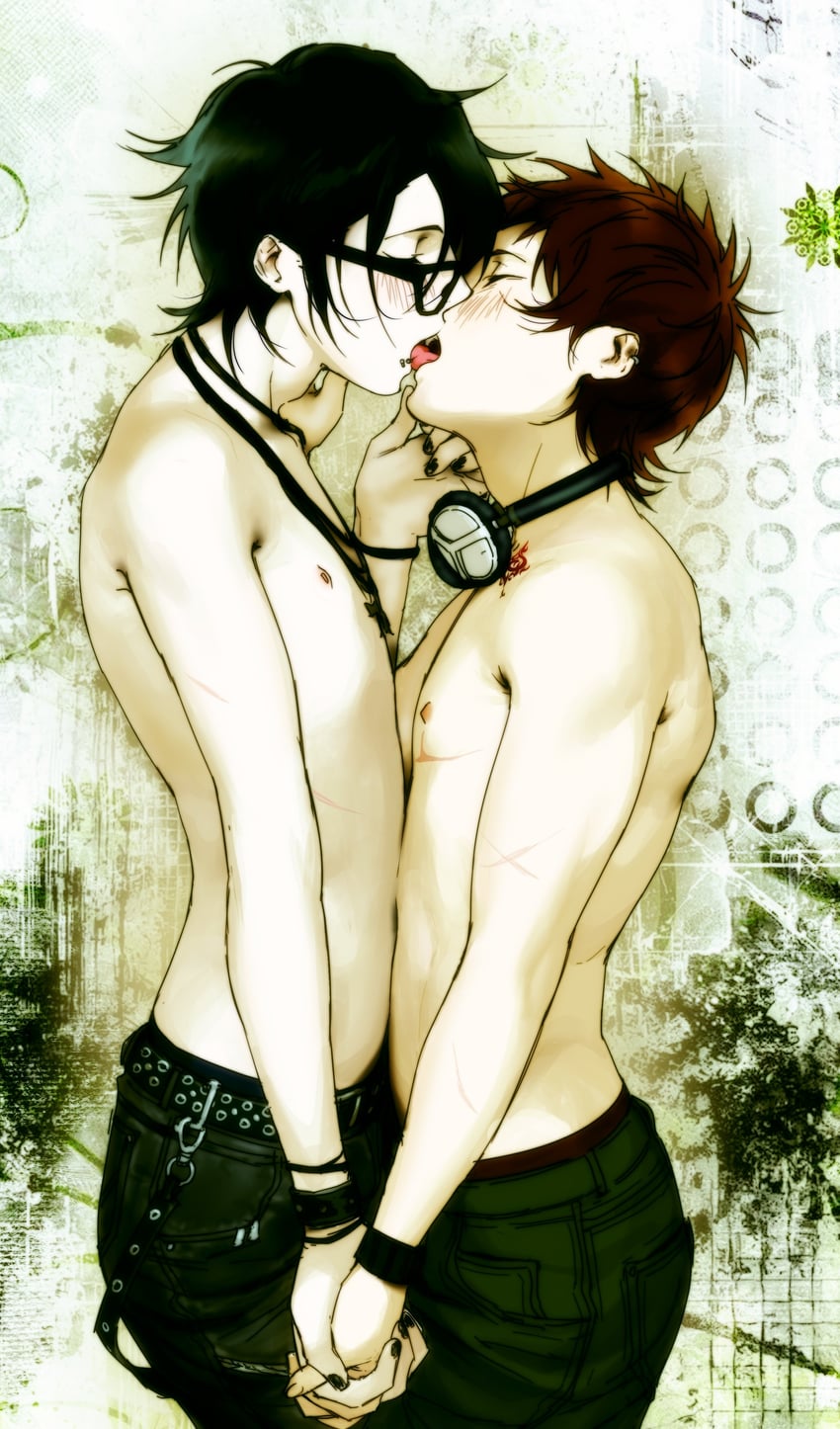 fushimi saruhiko and yata misaki (k-project) drawn by treslech3s