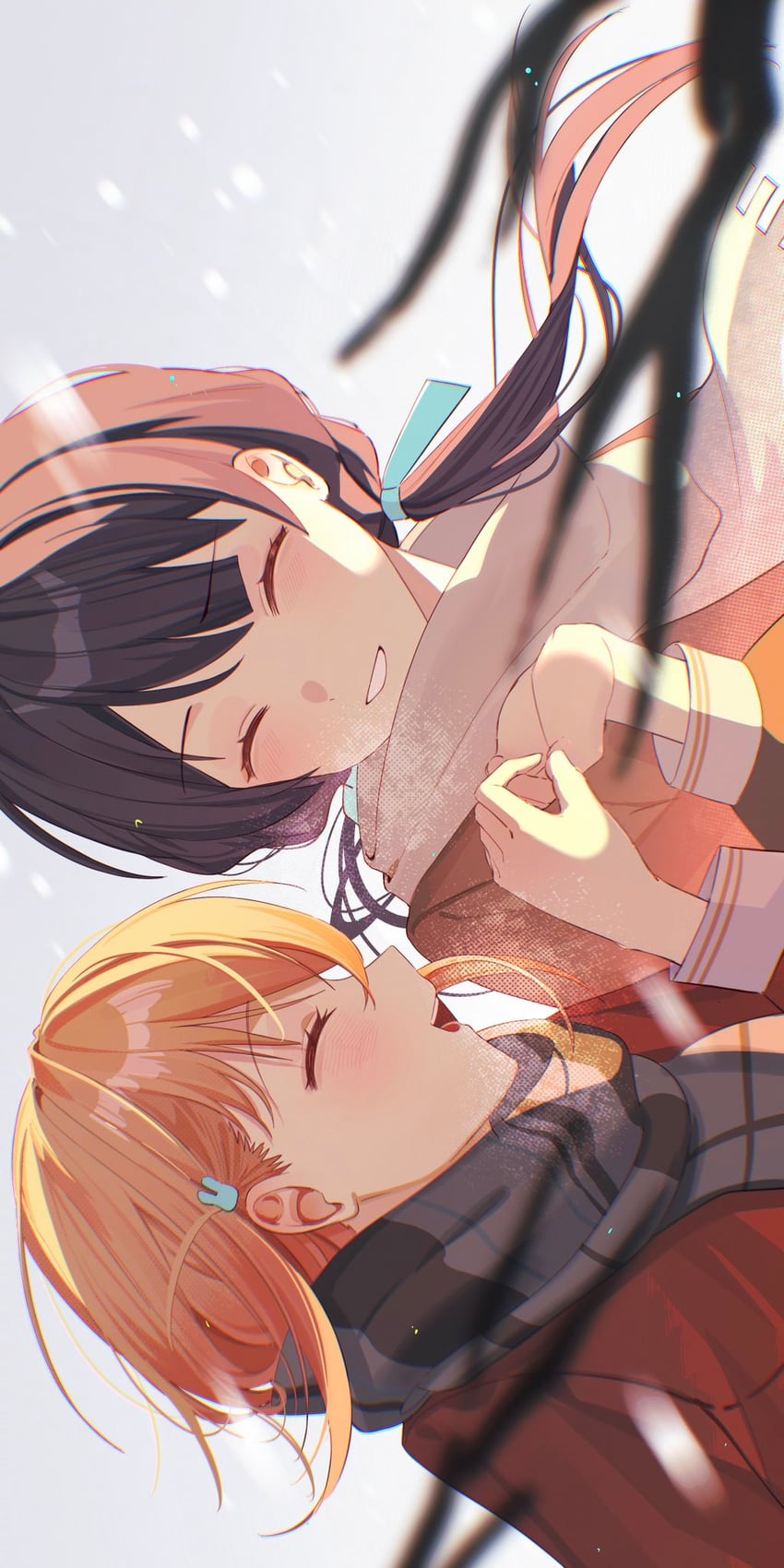 hinoshita kaho and murano sayaka (love live! and 1 more) drawn by dkou