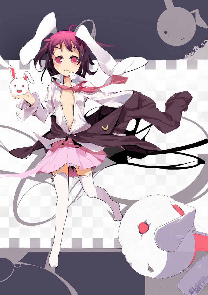 reisen udongein inaba and inaba tewi (touhou) drawn by dan_evan