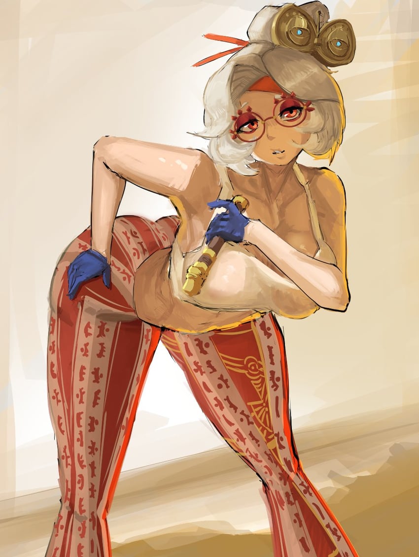 purah (the legend of zelda and 1 more) drawn by blackleo2090