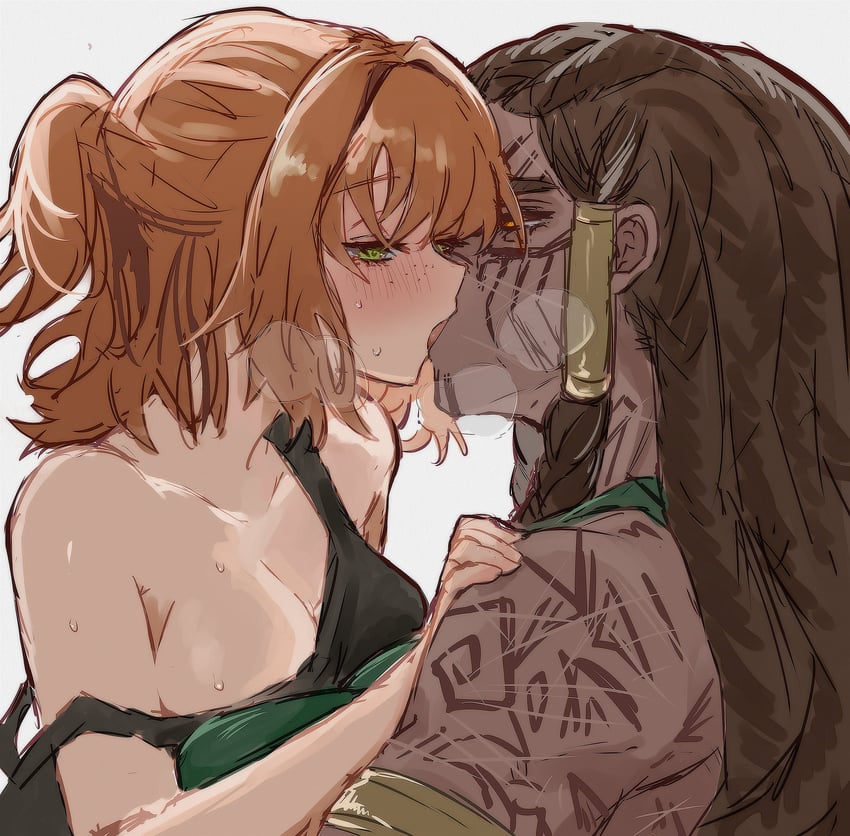 ishmael and queequeg (project moon and 1 more) drawn by kisaaka