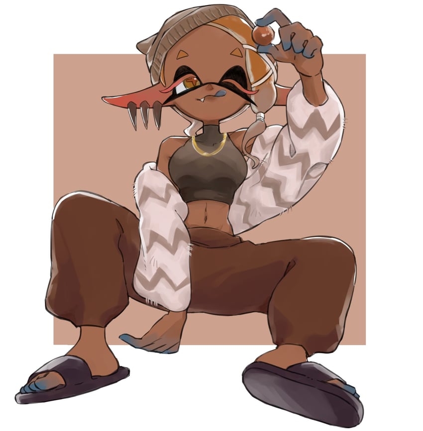 frye (splatoon and 1 more) drawn by utsuho_no_tami