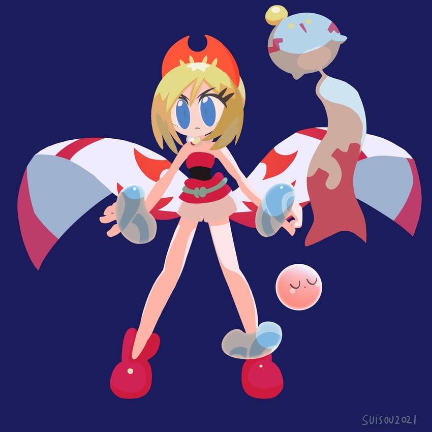 irida, chimecho, and clamperl (pokemon and 1 more) drawn by kappafarm