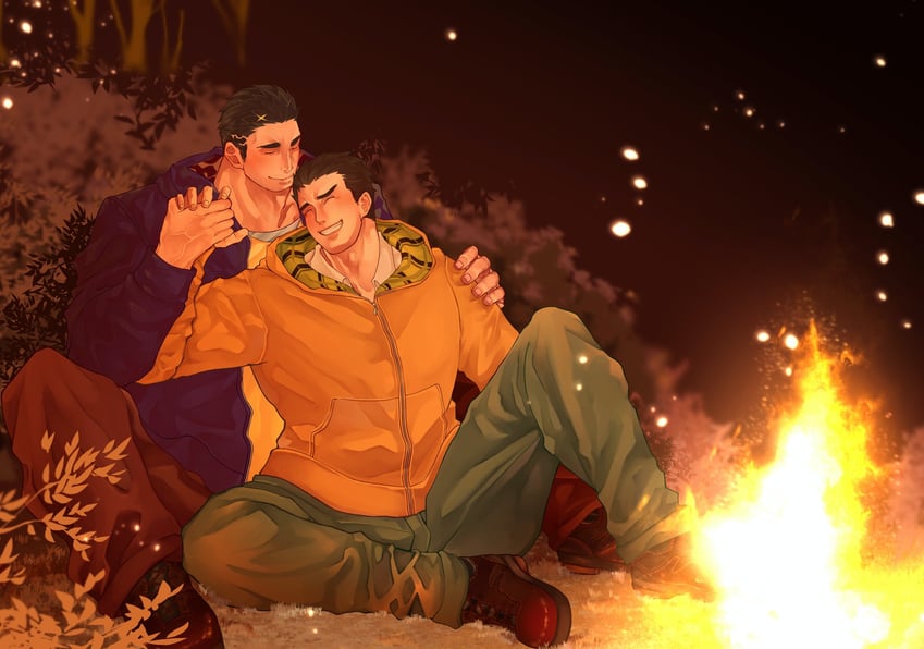 protagonist 3 and zabaniyya (tokyo afterschool summoners) drawn by itaru_(kidomh63)