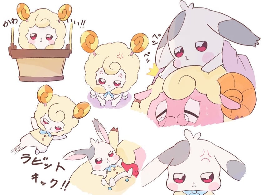 daifuku and mehmeh (precure and 1 more) drawn by sora_ra27