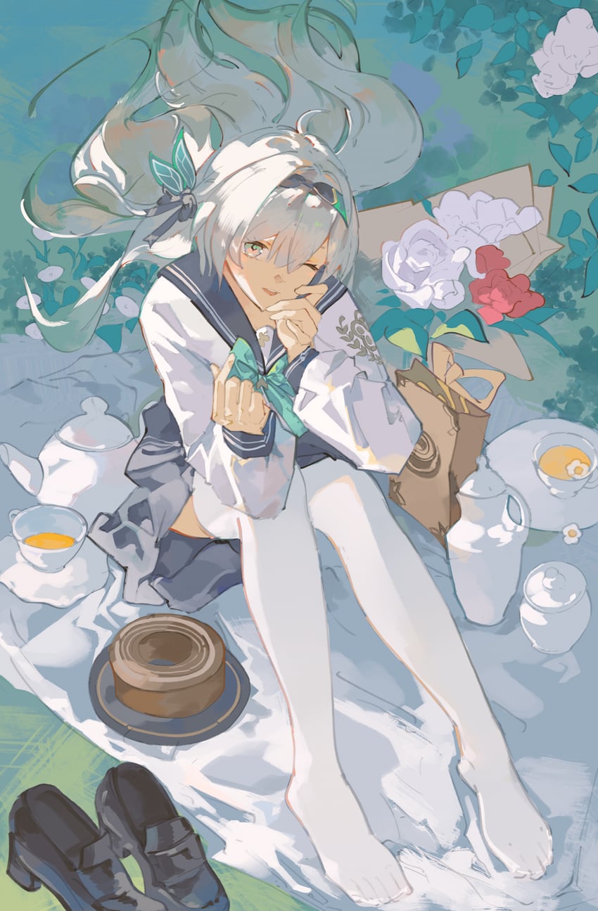 firefly (honkai and 1 more) drawn by saturn_(saturn_illus)