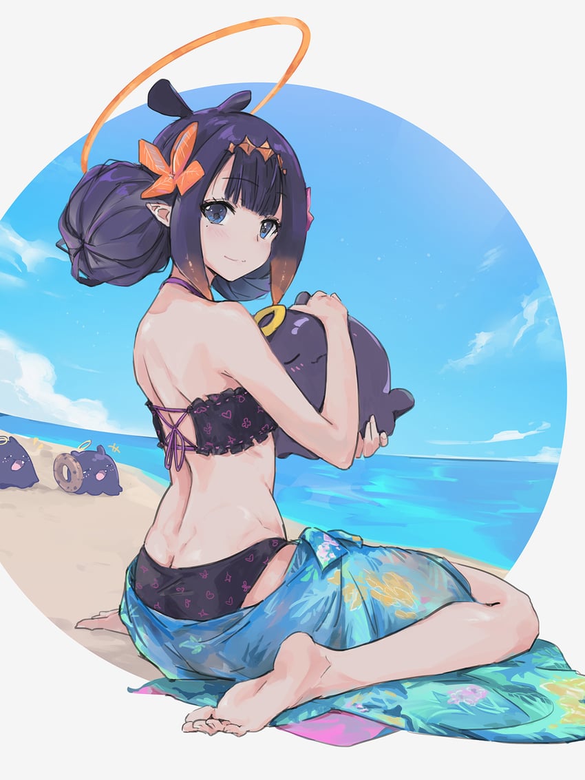 ninomae ina'nis and takodachi (hololive and 1 more) drawn by tallgeese_(lgeesel)