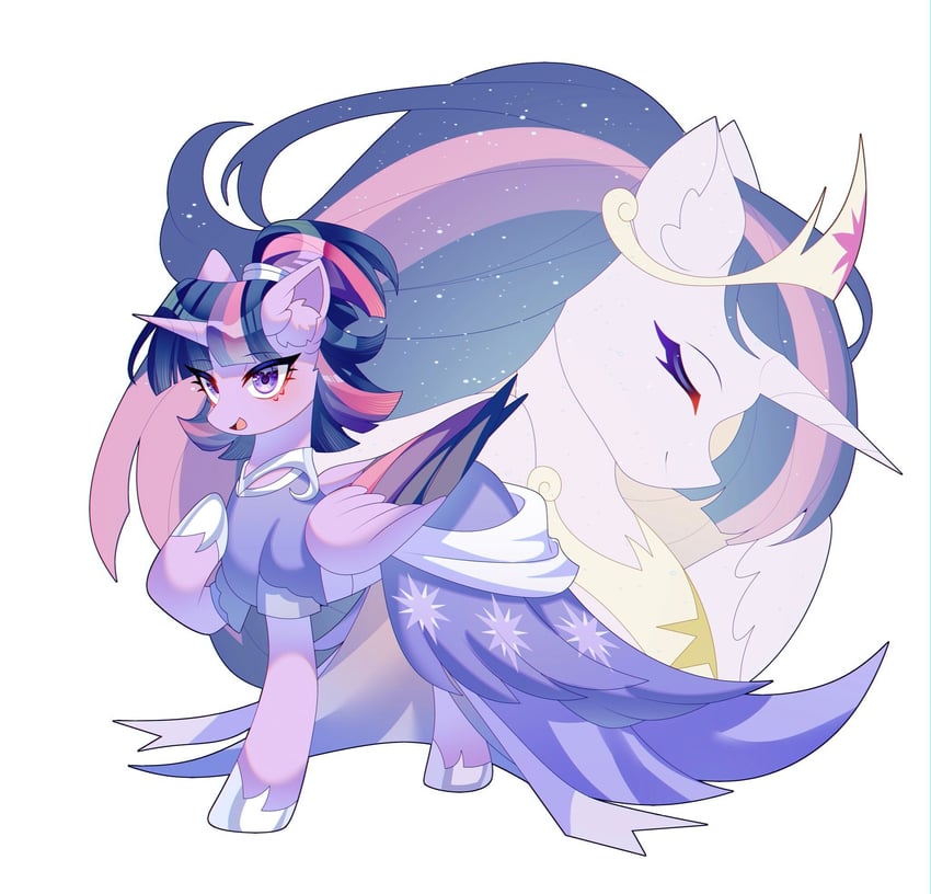 twilight sparkle (my little pony and 1 more) drawn by cuancuan94835