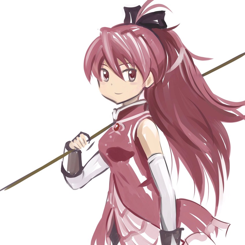 sakura kyoko (mahou shoujo madoka magica) drawn by inoue_kousei