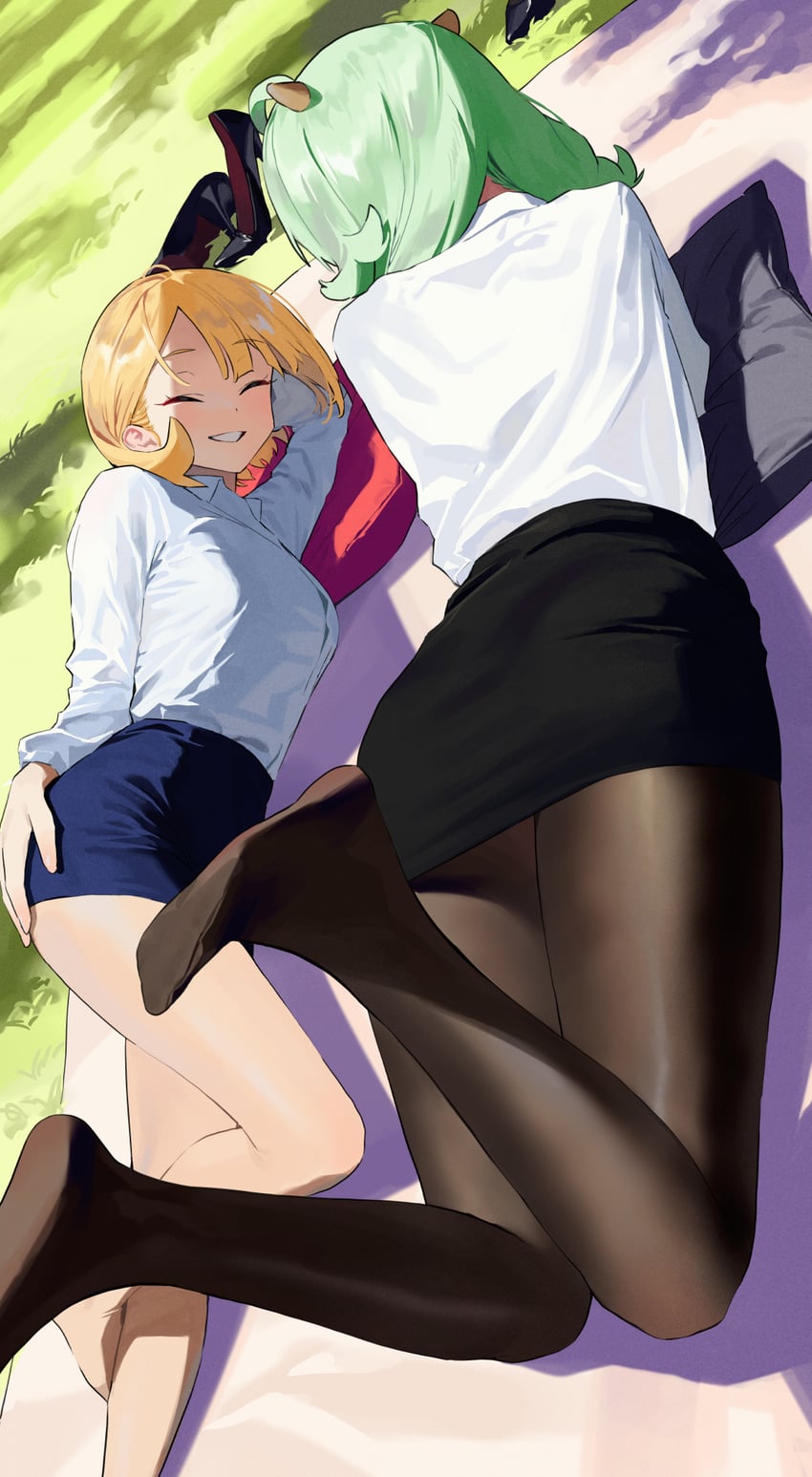 sekoshi and nahia (original and 1 more) drawn by some1else45