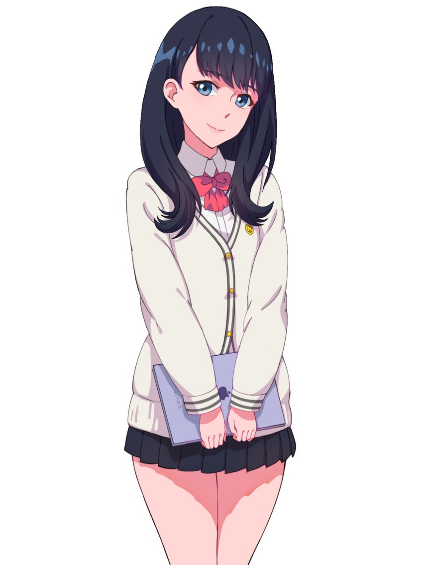 takarada rikka (gridman universe and 1 more) drawn by xiaoxiao_de_silian