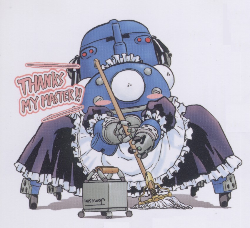 tachikoma and jameson cyborg (ghost in the shell and 1 more)