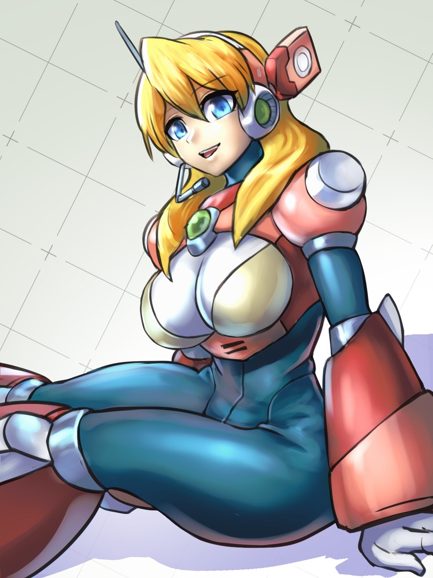 alia (mega man and 1 more) drawn by minster_(dooke)