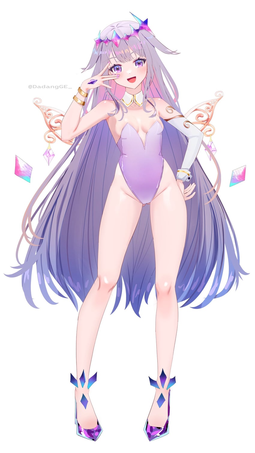 koseki bijou (hololive and 1 more) drawn by dadangge