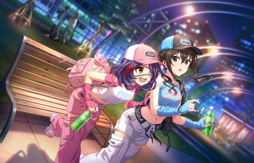 sunazuka akira and hayasaka mirei (idolmaster and 2 more)