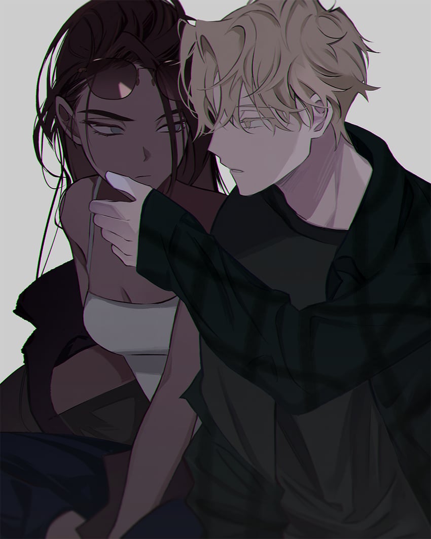 luka and hyuna (alien stage) drawn by s301t9