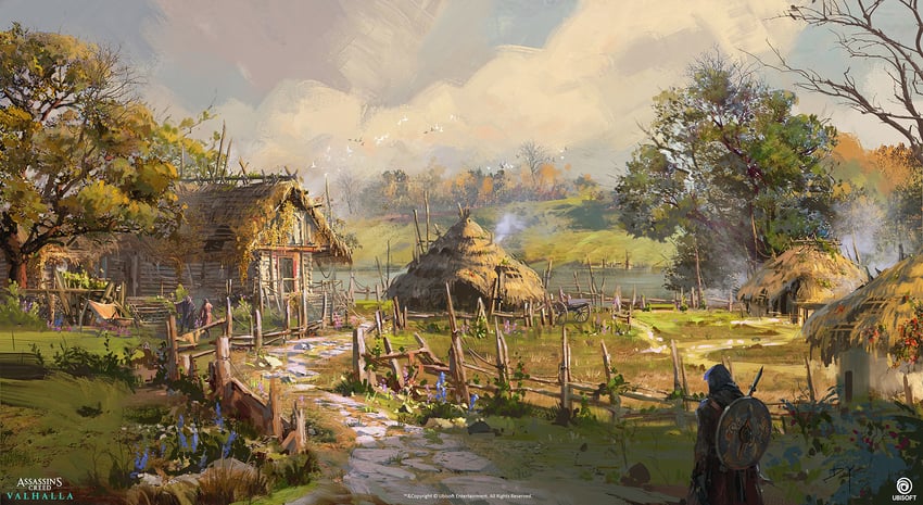 assassin's creed and 1 more drawn by donglu