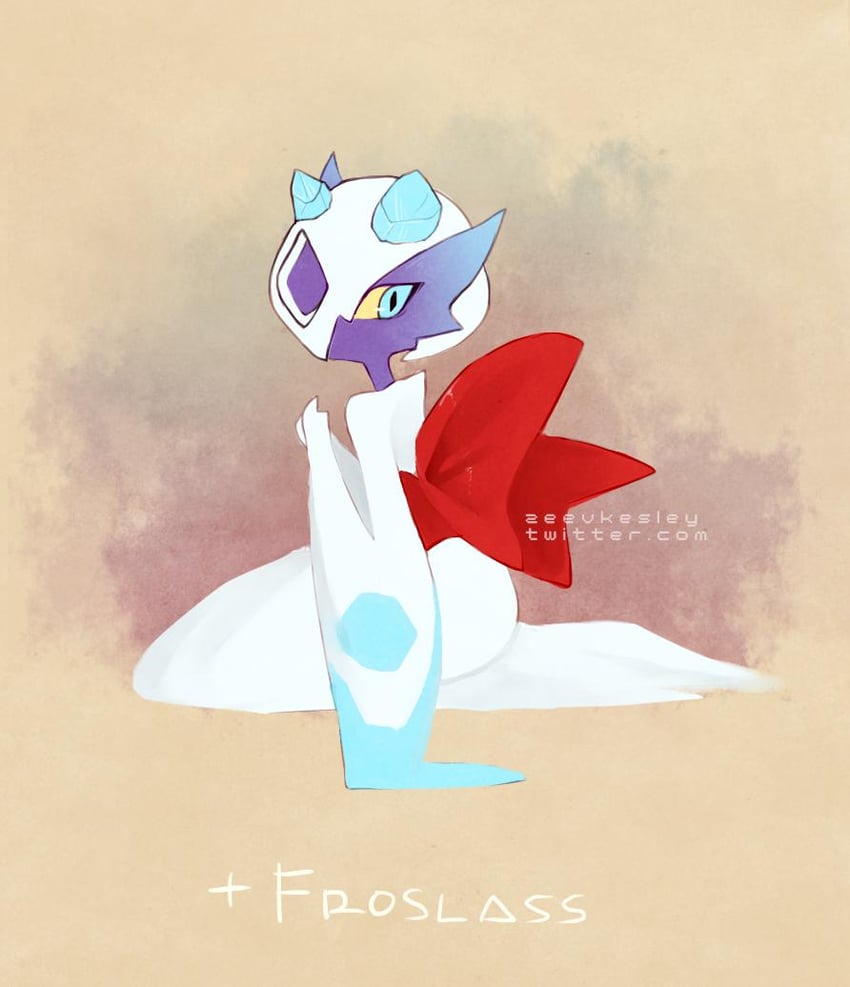 gardevoir and froslass (pokemon and 1 more) drawn by crowcourier
