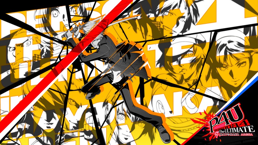 narukami yu, shirogane naoto, satonaka chie, aigis, amagi yukiko, and 5 more (persona and 3 more) drawn by soejima_shigenori