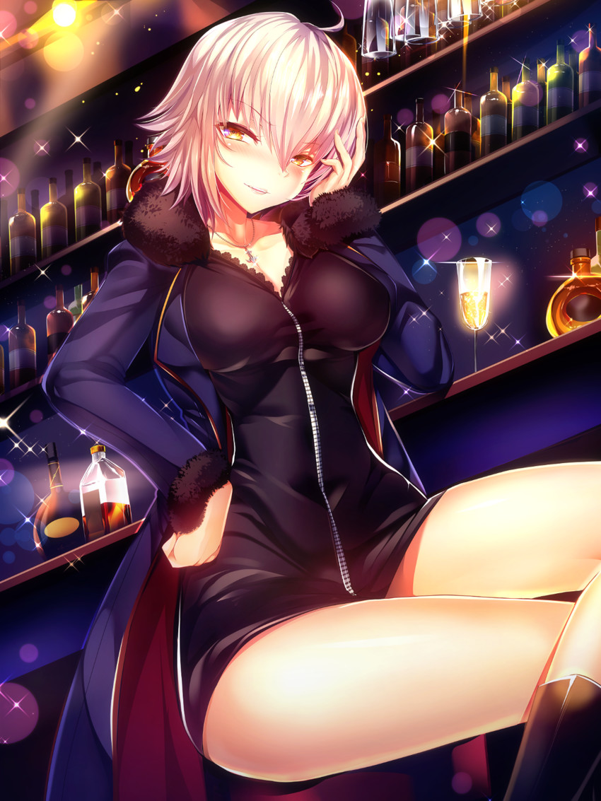 jeanne d'arc alter (fate and 1 more) drawn by silly_(marinkomoe)
